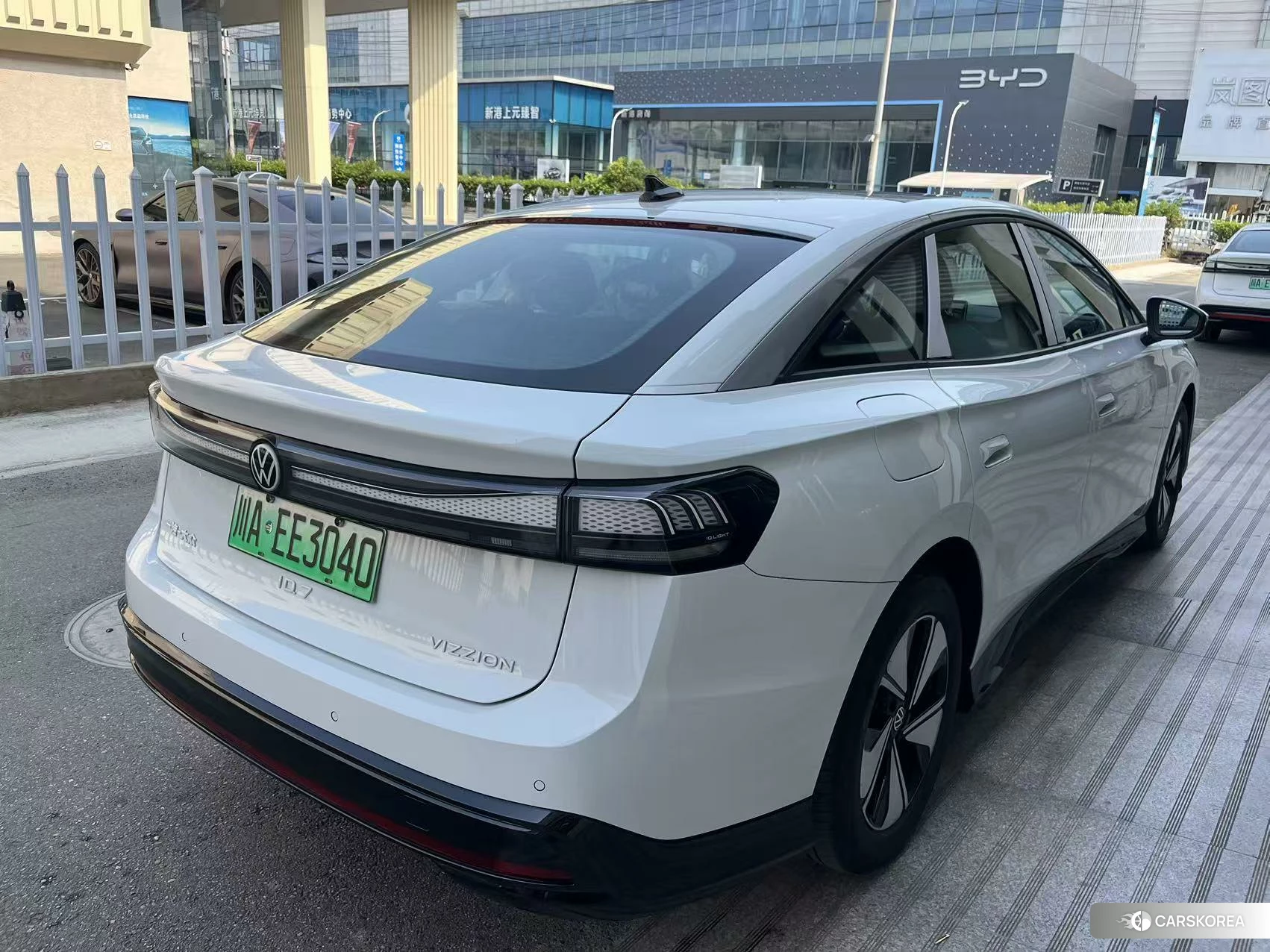 Volkswagen ID.7 VIZZION 2023 Белый из Китая