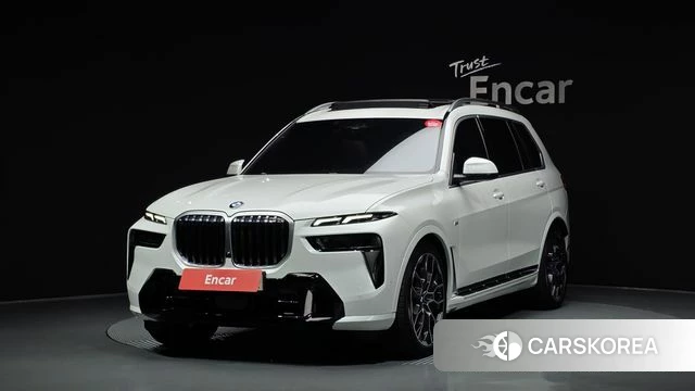 BMW X7 (G07) 2023 Белый из Кореи