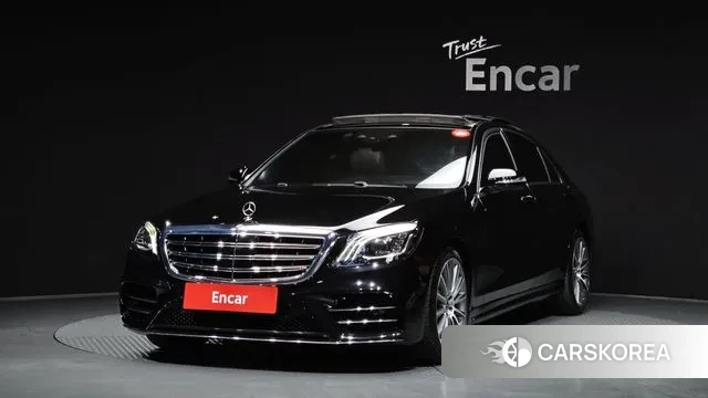 Mercedes-Benz S-Class W222 2018 Черный из Кореи