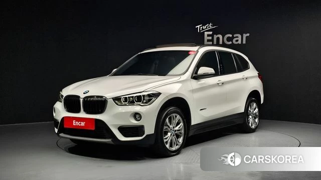 BMW X1 (F48) 2018 Белый из Кореи