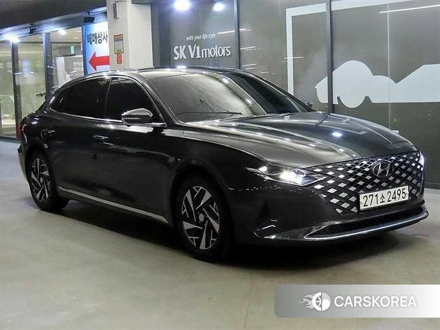 Hyundai The New Grandeur IG Hybrid 2020 Серый из Кореи