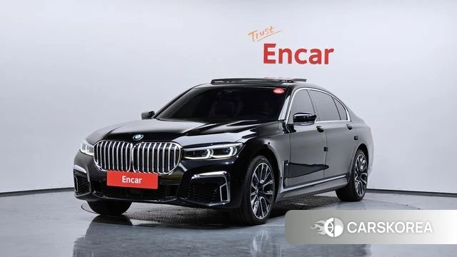 BMW 7 Series (G11) 2019 Черный из Кореи