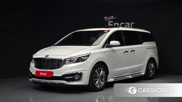 Kia All New Carnival 2018 Белый из Кореи