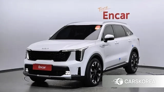 Kia The New Sorento 4th Generation 2023 Белый из Кореи