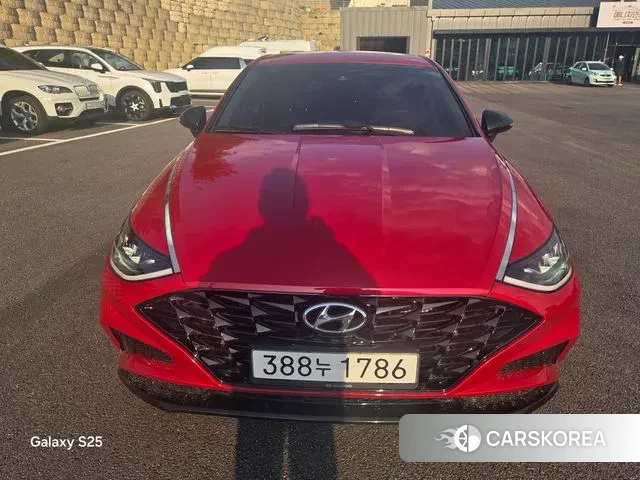 Hyundai Sonata (DN8) 2020 Красный из Кореи