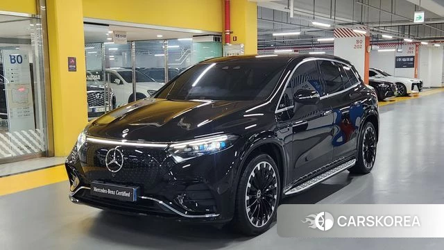 Mercedes-Benz EQS SUV X296 2023 Черный из Кореи