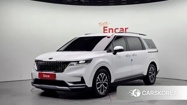 Kia Carnival 4th generation 2021 Белый из Кореи