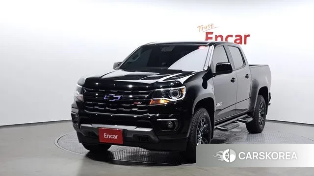 Chevrolet (GM Daewoo) Real New Colorado 2021 Черный из Кореи