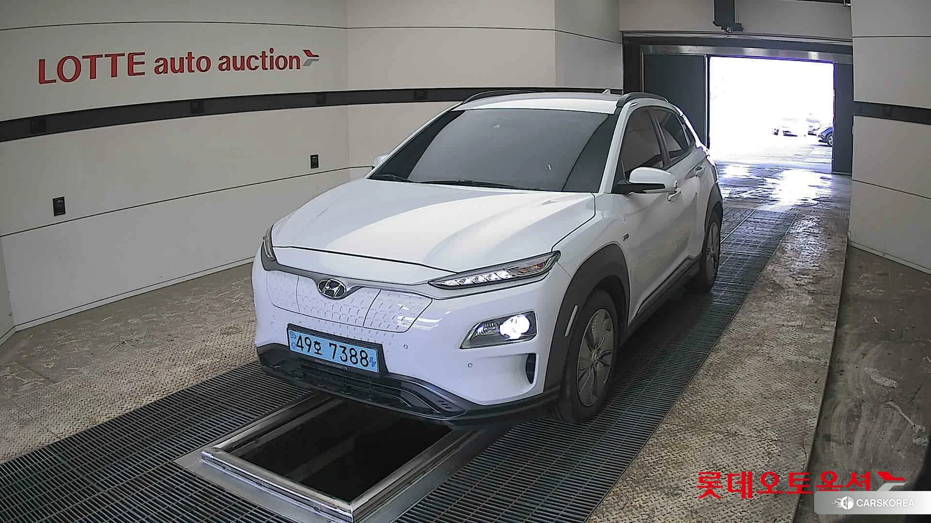 Hyundai KONA Electric 2020 Chokwhite из Кореи
