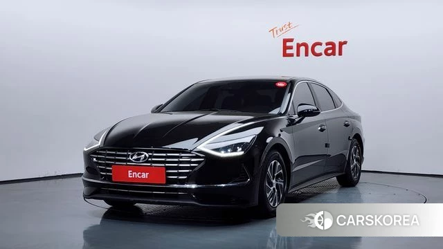 Hyundai Sonata Hybrid (DN8) 2022 Черный из Кореи