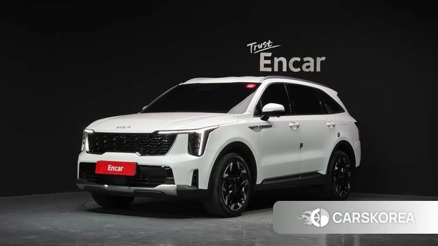 Kia The New Sorento 4th Generation 2023 Белый из Кореи