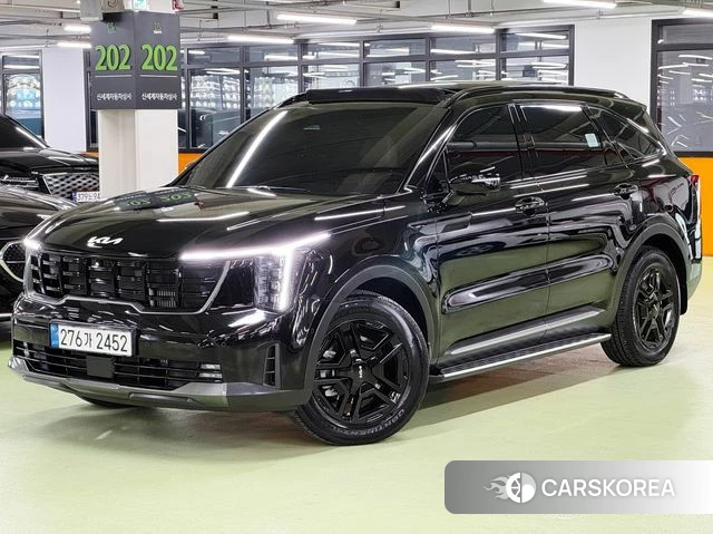 Kia The New Sorento 4th Generation 2024 Черный из Кореи