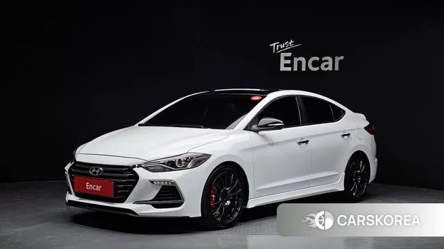 Hyundai Avante AD 2018 Белый из Кореи