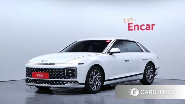 Hyundai Grandeur (GN7) 2023 Белый из Кореи