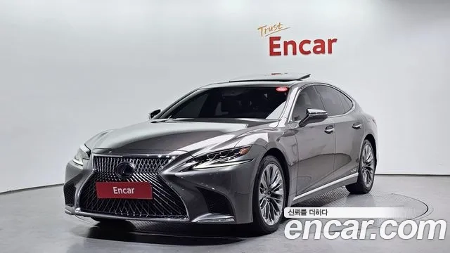 Lexus LS500h 5th generation 2018 Серебристо-серый из Кореи