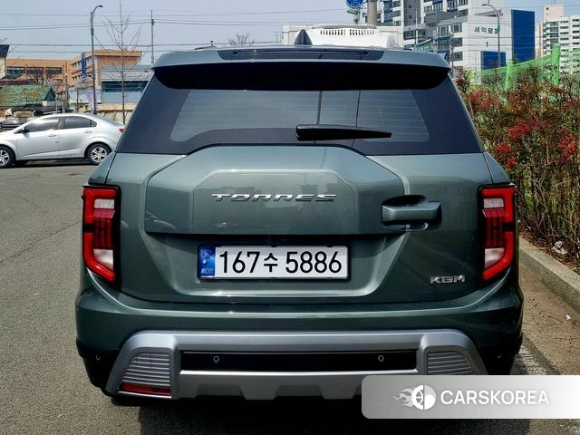 Ssangyong Torres 2024 Зеленый из Кореи