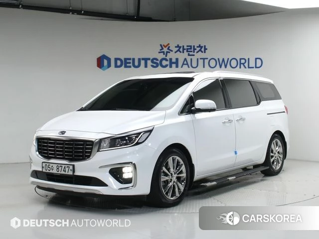 Kia The New Carnival 2019 Белый из Кореи