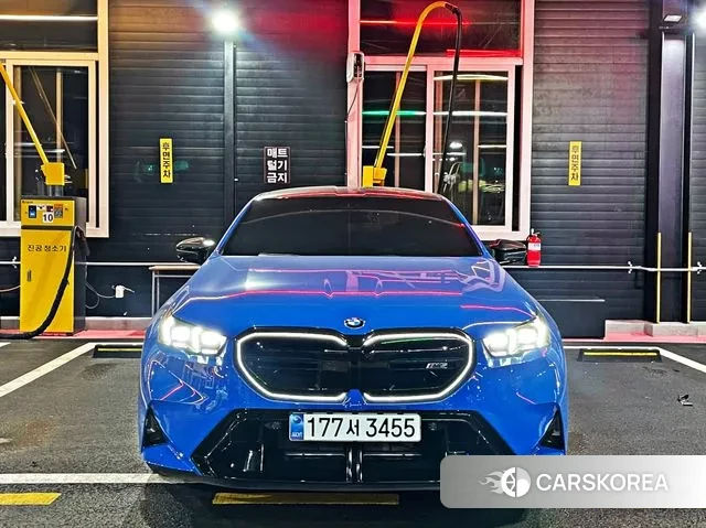 BMW M5 (G90) 2025 Синий из Кореи