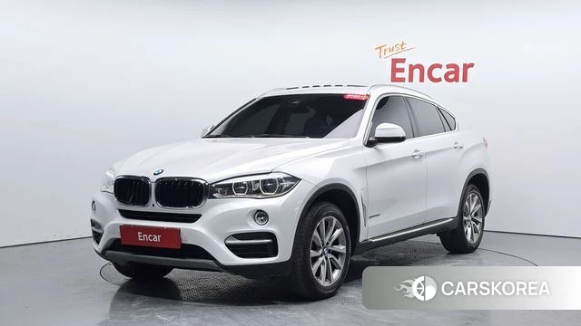 BMW X6 (F16) 2018 Белый из Кореи