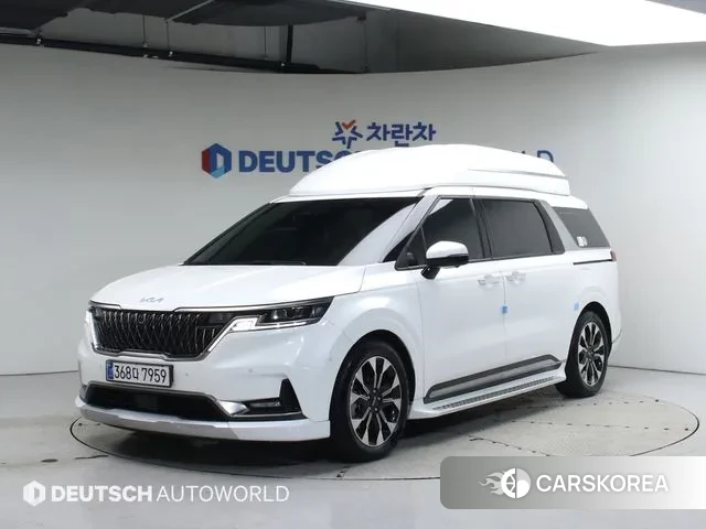 Kia Carnival 4th generation 2023 Белый из Кореи