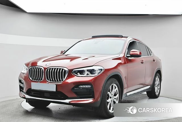 BMW X4 (G02) 2020 Красный из Кореи