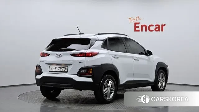 Hyundai Kona 2018 Белый из Кореи