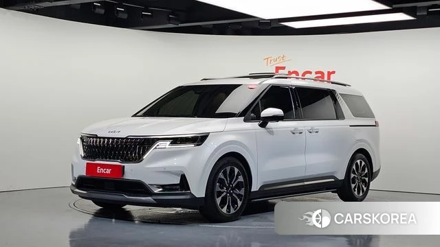Kia Carnival 4th generation 2021 Белый из Кореи