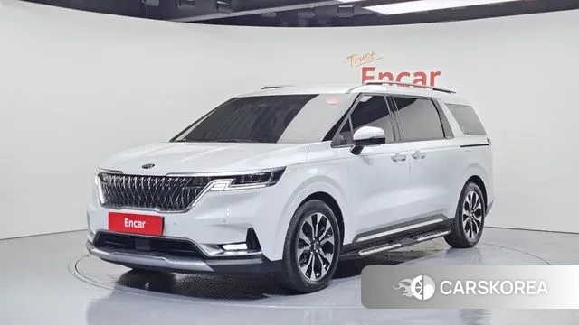 Kia Carnival 4th generation 2021 Белый из Кореи