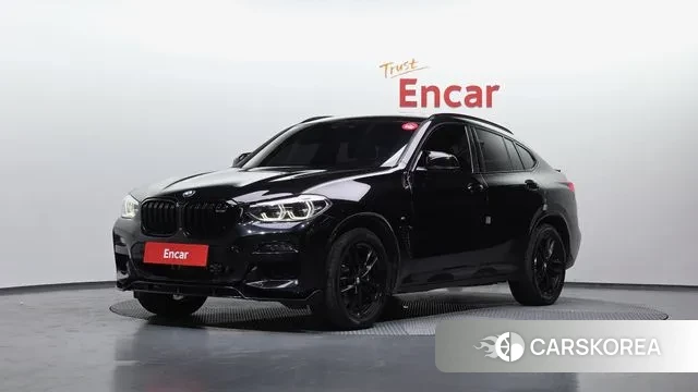 BMW X4 (G02) 2020 Черный из Кореи