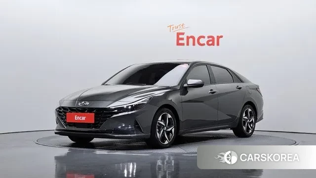 Hyundai Avante (CN7) 2022 Серый из Кореи
