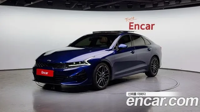 Kia K5 3rd generation 2020 Синий из Кореи