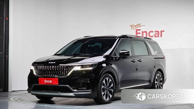 Kia Carnival 4th generation 2023 Черный из Кореи