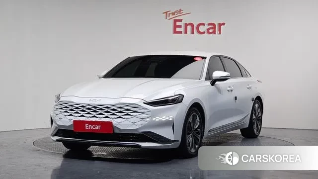 Kia K8 Hybrid 2022 Белый из Кореи