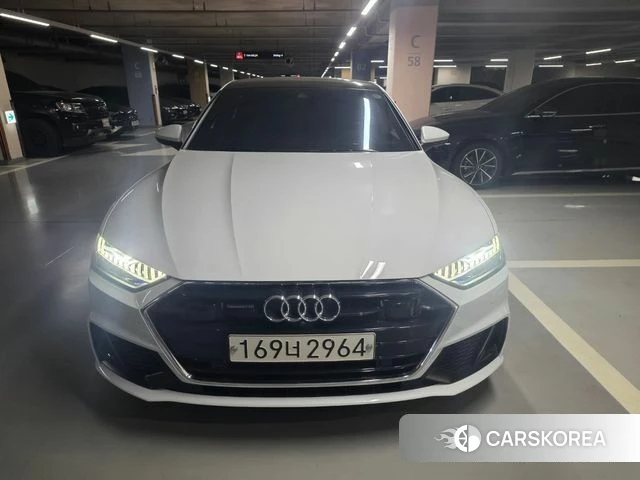 Audi A7 (4K) 2020 Белый из Кореи