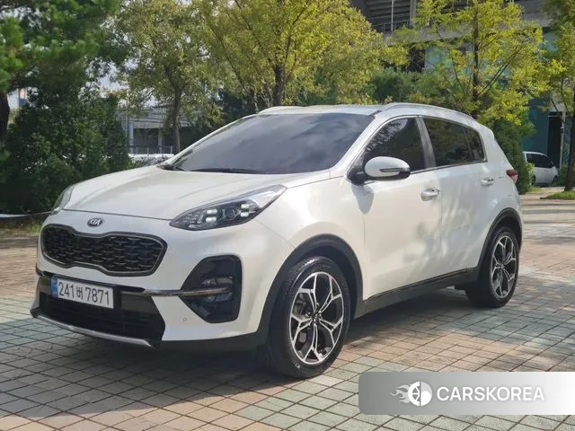 Kia Sportage The Bold 2018 Жемчужный цвет из Кореи
