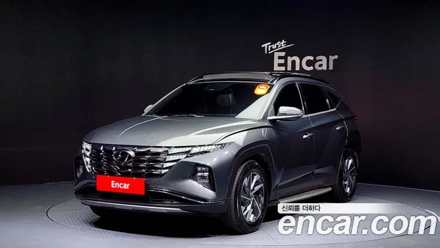 Hyundai Tucson Hybrid (NX4) 2021 Серый из Кореи