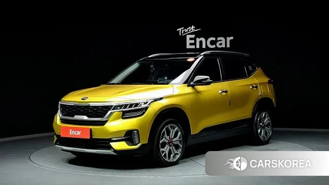 Kia Seltos 2019 Золотой из Кореи