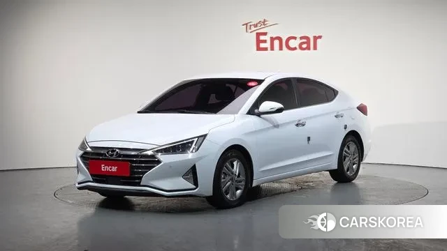 Hyundai The New Avante AD 2018 Белый из Кореи