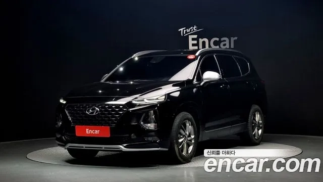 Hyundai Santa Fe TM 2018 Черный из Кореи