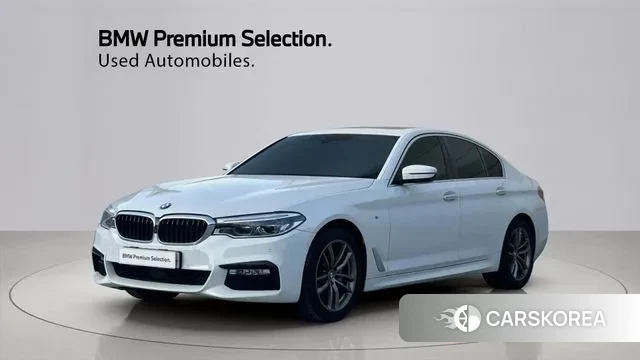 BMW 5 Series (G30) 2018 Белый из Кореи
