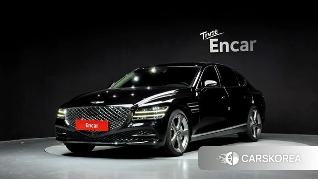 Genesis G80 (RG3) 2021 Черный из Кореи