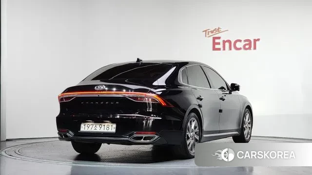 Hyundai The New Grandeur IG Hybrid 2019 Черный из Кореи