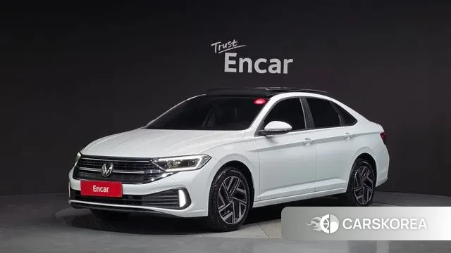 Volkswagen 7th Generation of Jetta 2022 Белый из Кореи