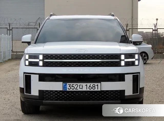 Hyundai Santa Fe (MX5) 2023 Белый из Кореи