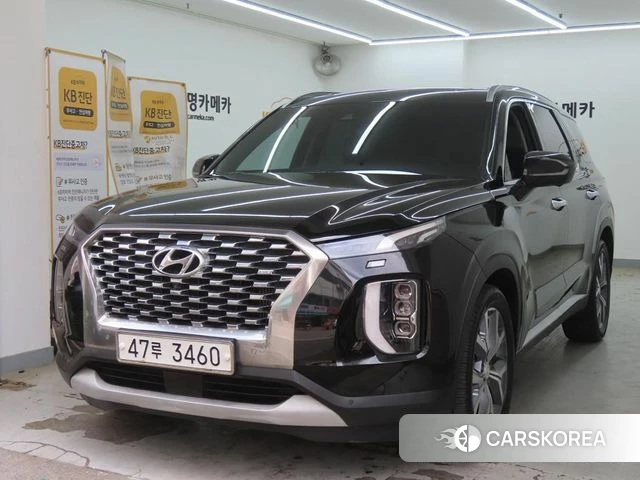 Hyundai Palisade 2019 Черный из Кореи
