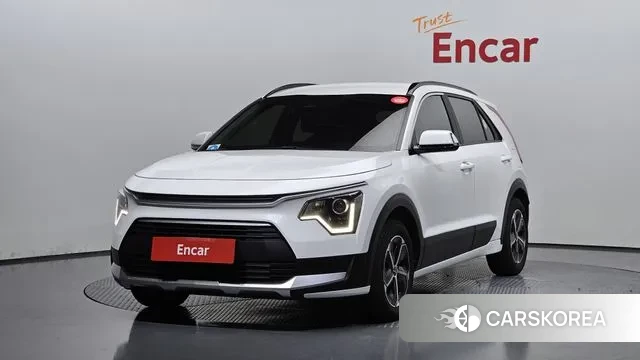 Kia Di Ol Nu Niro 2023 Белый из Кореи