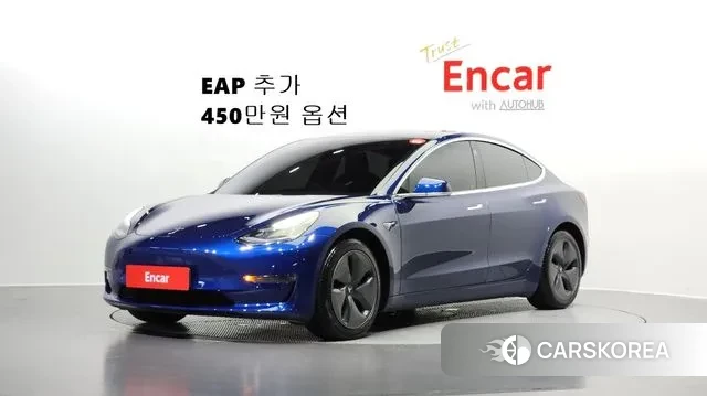 Tesla Model 3 2020 Синий из Кореи