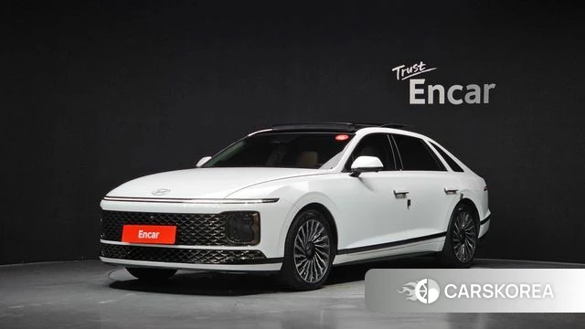 Hyundai Grandeur Hybrid (GN7) 2023 Белый из Кореи