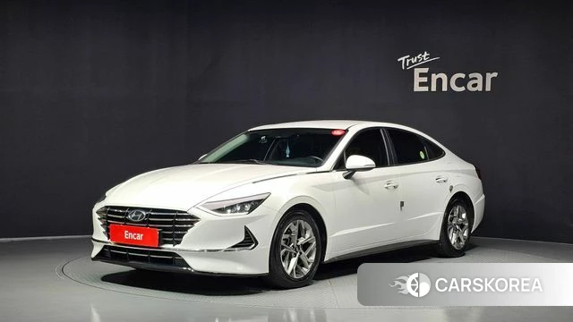 Hyundai Sonata (DN8) 2021 Белый из Кореи