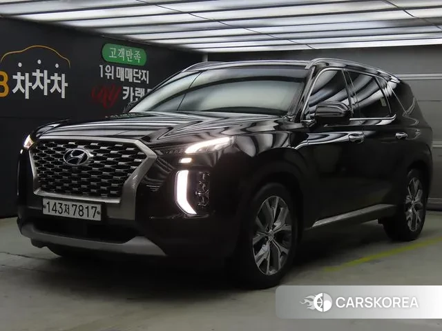 Hyundai Palisade 2019 Черный из Кореи